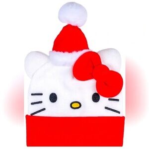 Hello Kitty Christmas Beanie